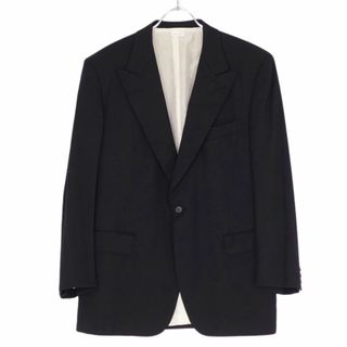 ブリオーニ(Brioni)のブリオーニ Brioni ROMAN STYLE ジャケット テーラード ウール 無地 アウター メンズ イタリア製 52(L相当) ブラック(テーラードジャケット)