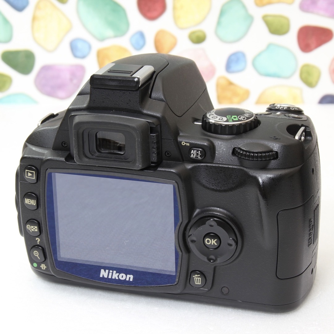 美品　デジタル一眼レフ　カメラ　Nikon  D40  wi-fi SD変更可