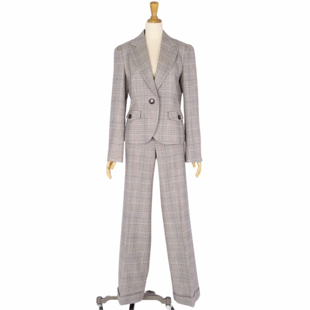 美品 バーバリー ロンドン BURBERRY LONDON セットアップ パンツスーツ チェック ウール ジャケット パンツ レディース ジャケット:40 パンツ:38 グレー | フリマアプリ ラクマ 美品 バーバリー ロンドン BURBERRY LONDON セットアップ パンツスーツ チェック ウール ジャケット パンツ レディース ジャケット:40 パンツ:38 グレー | フリマアプリ ラクマ