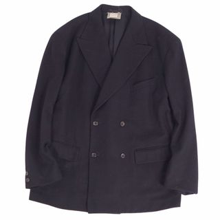 コムデギャルソンオムプリュス(COMME des GARCONS HOMME PLUS)のコムデギャルソンオムプリュス COMME des GARCONS HOMME PLUS ジャケット テーラード ダブルブレスト ウール アウター メンズ M ブラック(テーラードジャケット)