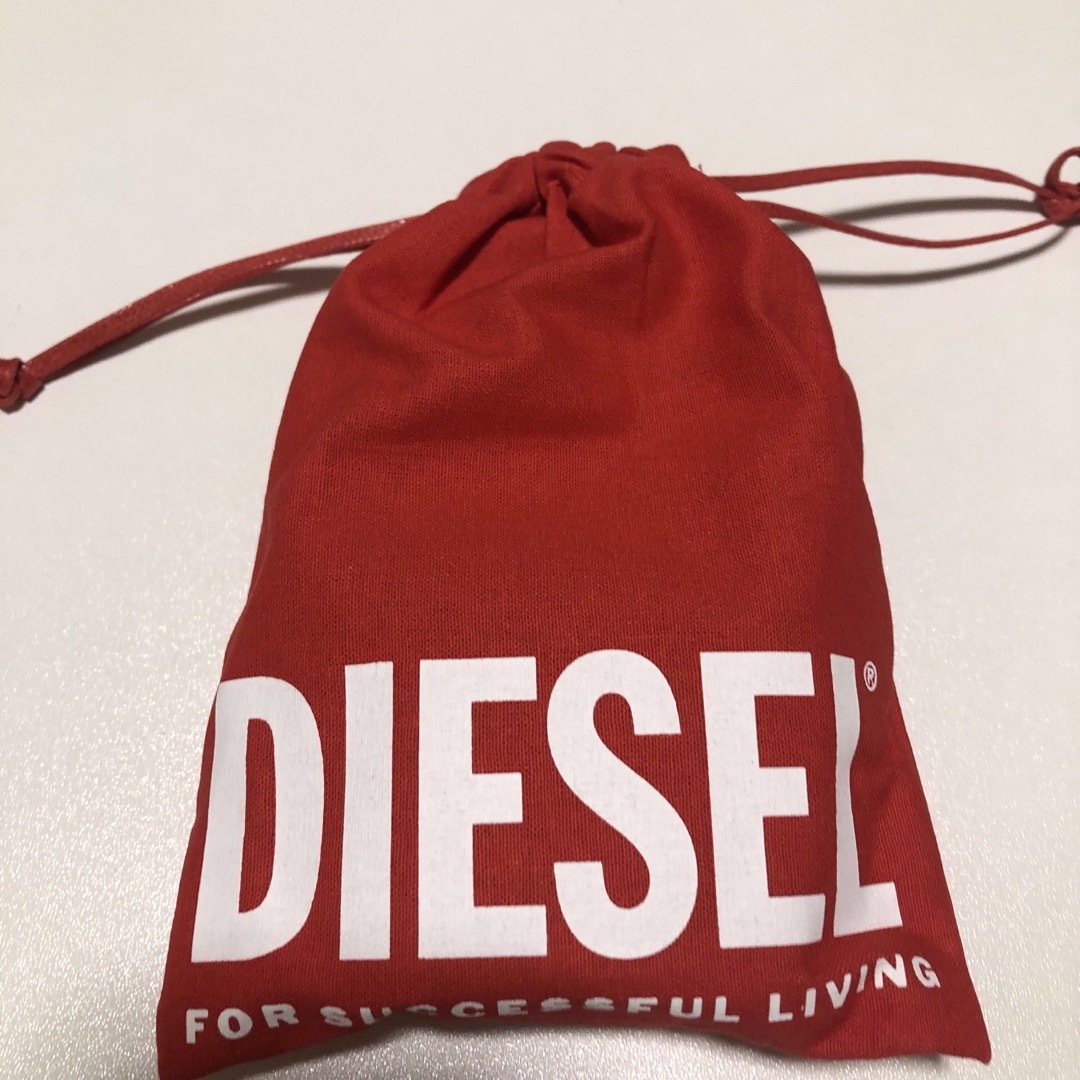 【新品】ディーゼル DIESEL キーケース メンズ　ブラウン/イエロー 6