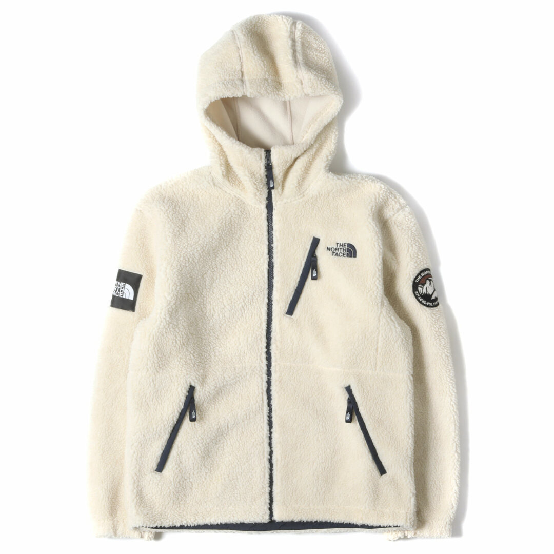 THE NORTH FACE ノースフェイス ジャケット サイズ:XL 海外限定 ホワイトレーベル リモフ リース フーディー ジャケット RIMO HOOD FLEECE JACKET アイボリー アウター ブルゾン 【メンズ】