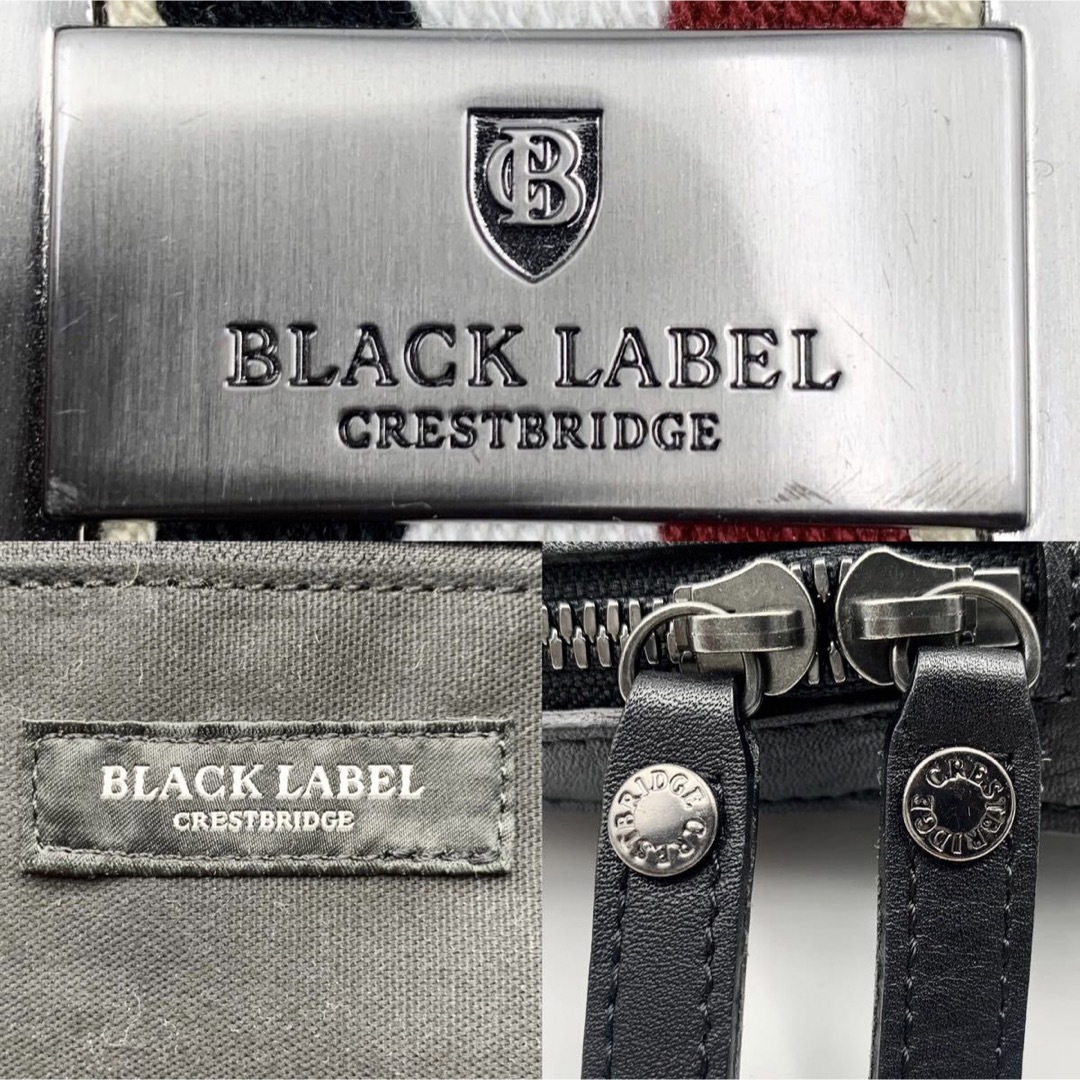 BLACK LABEL CRESTBRIDGE(ブラックレーベルクレストブリッジ)のBLACK LABEL CRESTBRIDGE リュック バックパック 本革 メンズのバッグ(バッグパック/リュック)の商品写真