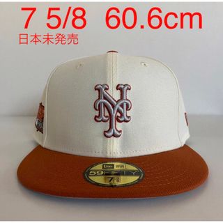 ニューエラー(NEW ERA)のツバ裏グレー New Era Cap 5/8 メッツ ニューエラ キャップ 帽子(キャップ)