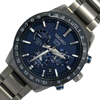 セイコー(SEIKO)の　セイコー SEIKO アストロン GPS SBXC015 ブルー チタン/セラミック ソーラー メンズ 腕時計(その他)