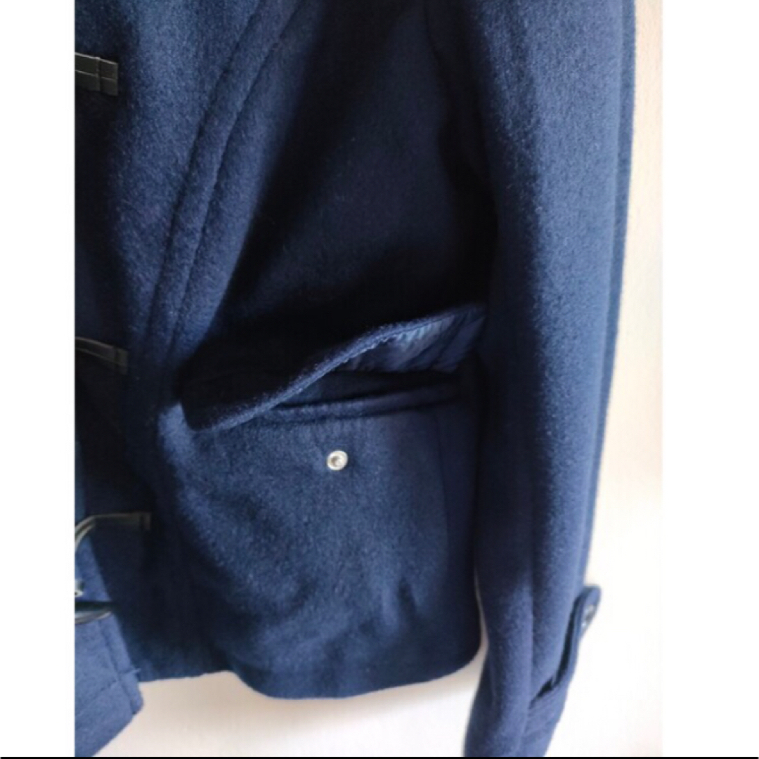 INGNI(イング)の最終値下げ　新品　INGNI  ショートダッフル   紺   M  ネイビー レディースのジャケット/アウター(ダッフルコート)の商品写真