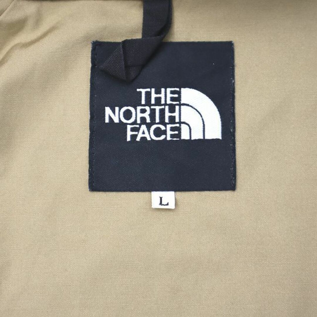 THE NORTH FACE(ザノースフェイス)のザノースフェイス ジップアップ フーデッドマウンテンパーカー L カーキ メンズのジャケット/アウター(マウンテンパーカー)の商品写真