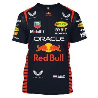 2023 F1 オラクル・レッドブル ユニセックスTシャツ フェルスタッペン M(Tシャツ/カットソー(半袖/袖なし))