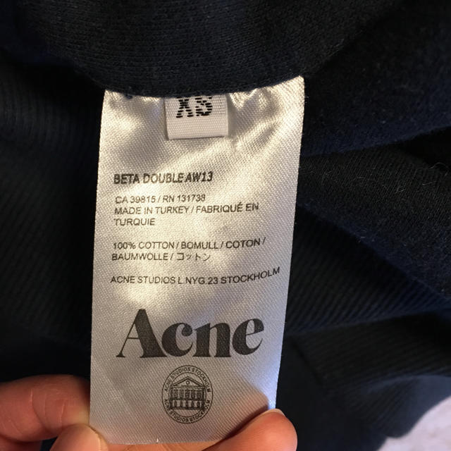 ACNE(アクネ)のAcne Studios パーカー レディースのトップス(パーカー)の商品写真