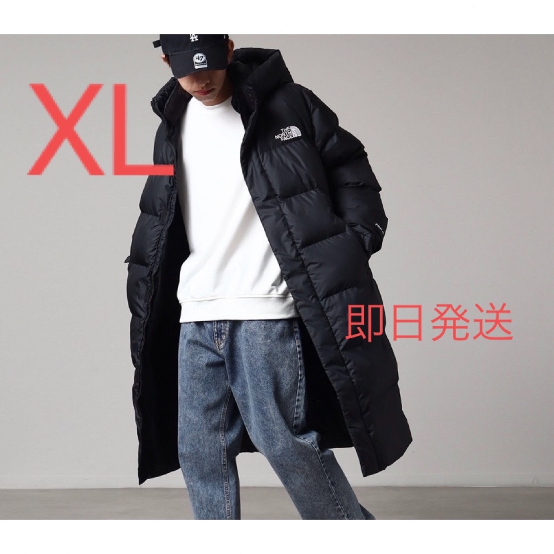 ノースフェイス　メンズ　ロングジャケット　グレー　XL