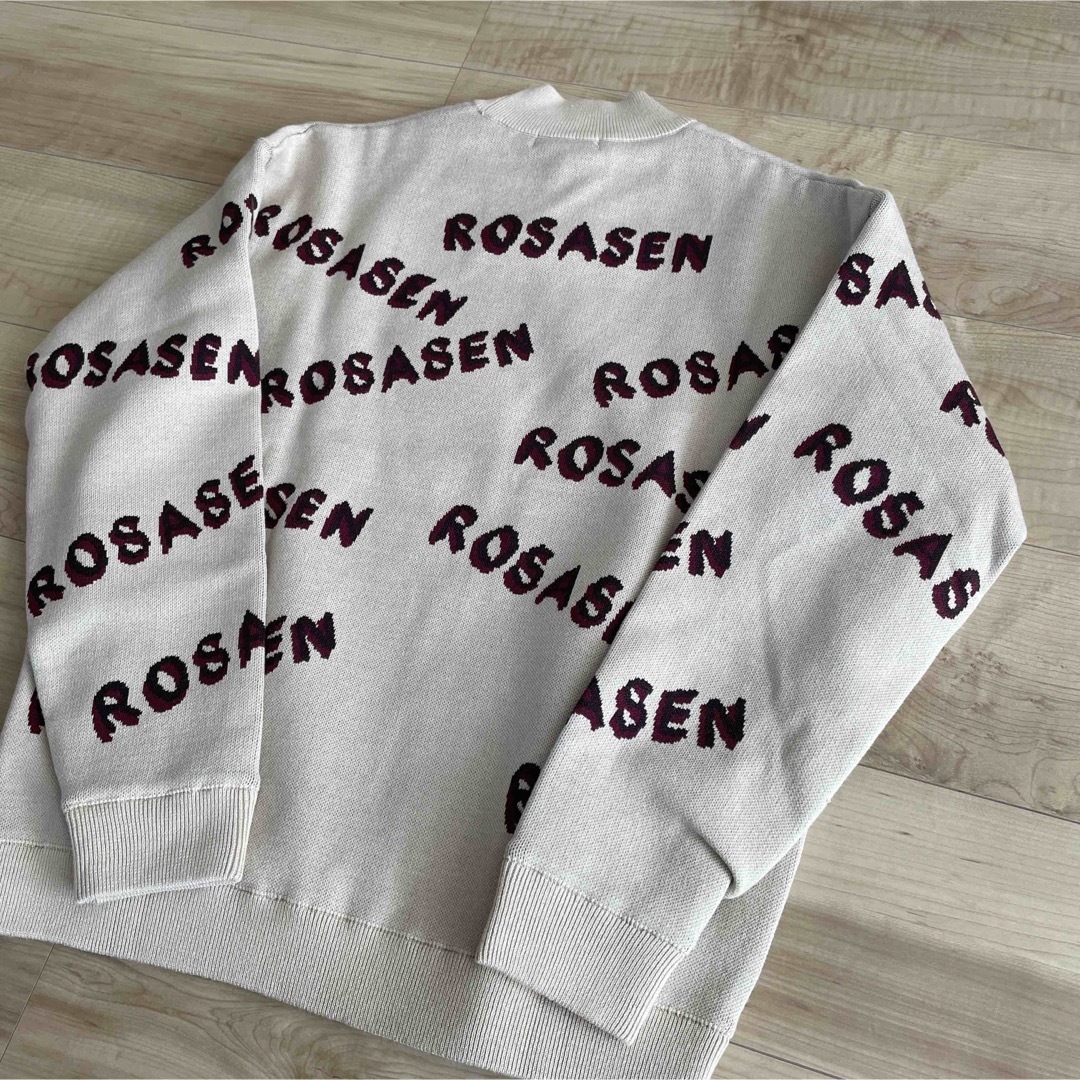 ROSASEN(ロサーゼン)のロサーセン　レディース　ゴルフ　セーター　ニット　定価24,200円　L スポーツ/アウトドアのゴルフ(ウエア)の商品写真