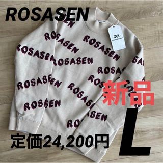 ロサーゼン(ROSASEN)のロサーセン　レディース　ゴルフ　セーター　ニット　定価24,200円　L(ウエア)