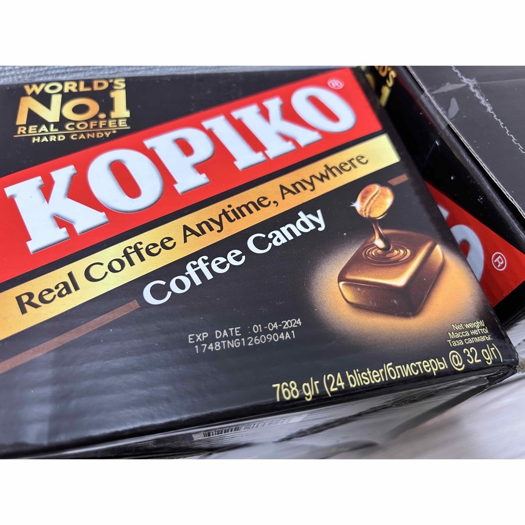 韓国お菓子　KOPIKOコーヒーキャンディ32g×6袋 食品/飲料/酒の食品(菓子/デザート)の商品写真