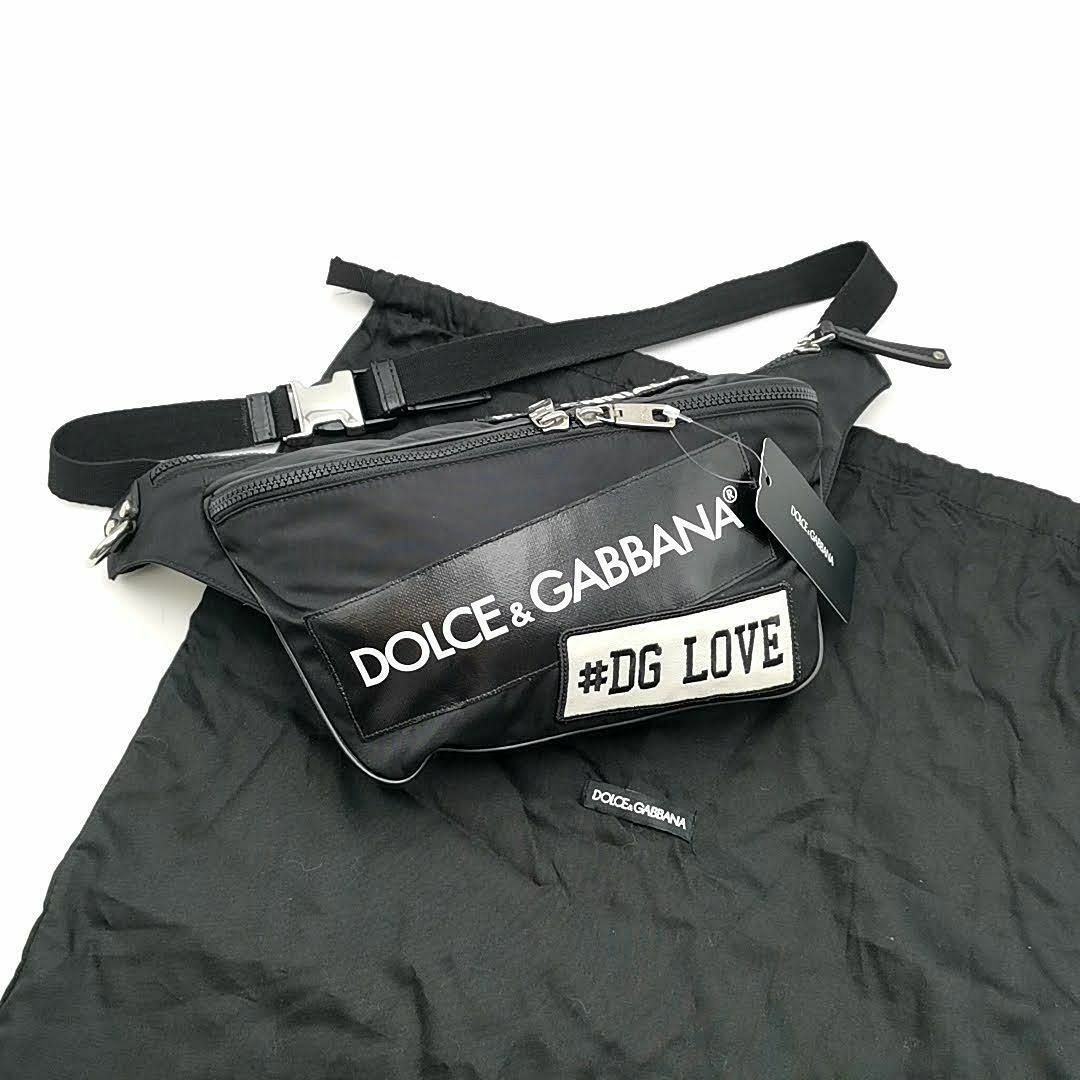 DOLCE&GABBANA - 美品 ドルチェ&ガッバーナ ドルガバ ボディバッグ 03