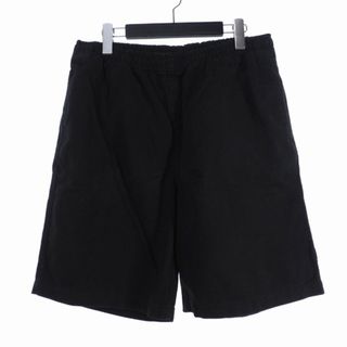 ステューシー(STUSSY)のステューシー STUSSY ショートパンツ イージー ハーフパンツ M 黒 (ショートパンツ)