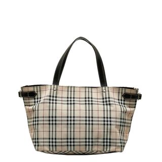 バーバリー(BURBERRY)のバーバリー ノバチェック ブルーレーベル トートバッグ キャンバス レディース BURBERRY 【1-0122369】(トートバッグ)