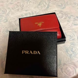 PRADA - 超美品 PRADA プラダ パスケース付き ダブルホック リボン ...