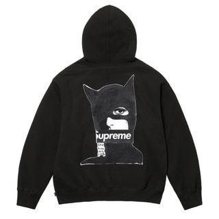 シュプリーム(Supreme)のSupreme Catwoman Hooded ブラック S(パーカー)