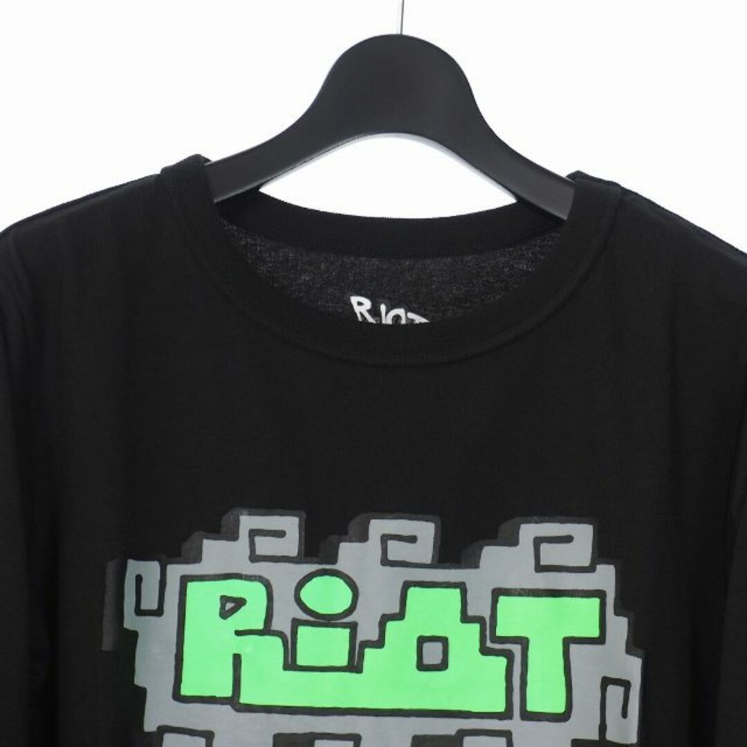 ファセッタズム RIOT 20AW MEXICAN LOGO TEE L 黒 2