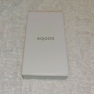 シャープ(SHARP)のAQUOS sense6s SH-RM19s シルバー 64GBSIMフリー(スマートフォン本体)