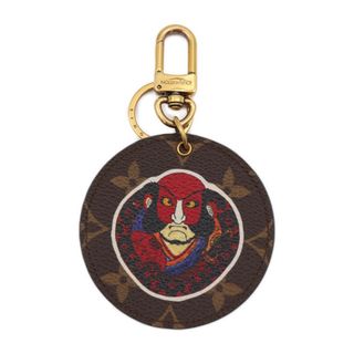 ヴィトン(LOUIS VUITTON) キーホルダー(レディース)(レッド/赤色系