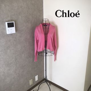 クロエ(Chloe)のクロエ♡カーディガン　ピンク(カーディガン)
