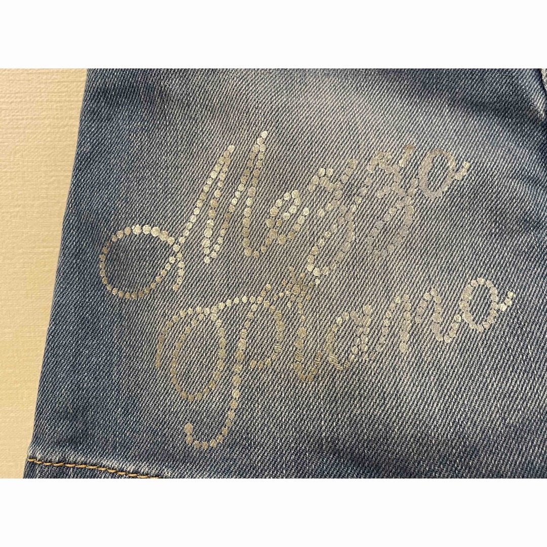 mezzo piano(メゾピアノ)のmezzo piano デニムスカート  120cm キッズ/ベビー/マタニティのキッズ服女の子用(90cm~)(スカート)の商品写真