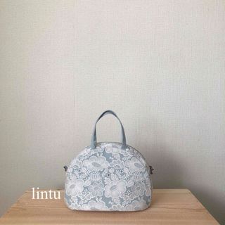 ミナペルホネン(mina perhonen)のハンドメイド＊smile flowerボストンバッグ(バッグ)