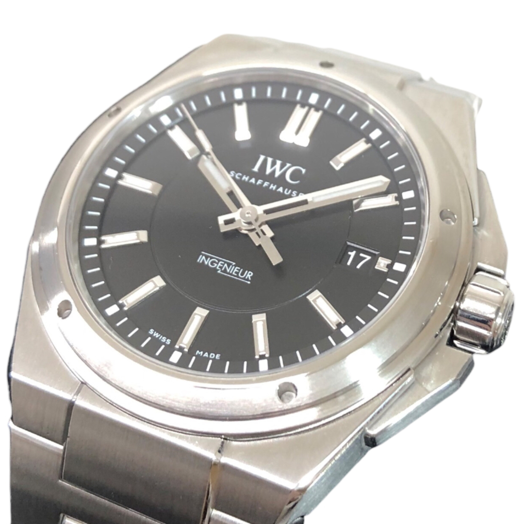 インターナショナルウォッチカンパニー IWC インヂュニア IW323902 ブラック ステンレススチール SS メンズ 腕時計