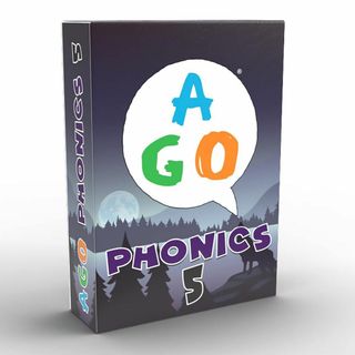 【数量限定】AGO PHONICS BLACK LEVEL5: 英語カードゲーム(知育玩具)