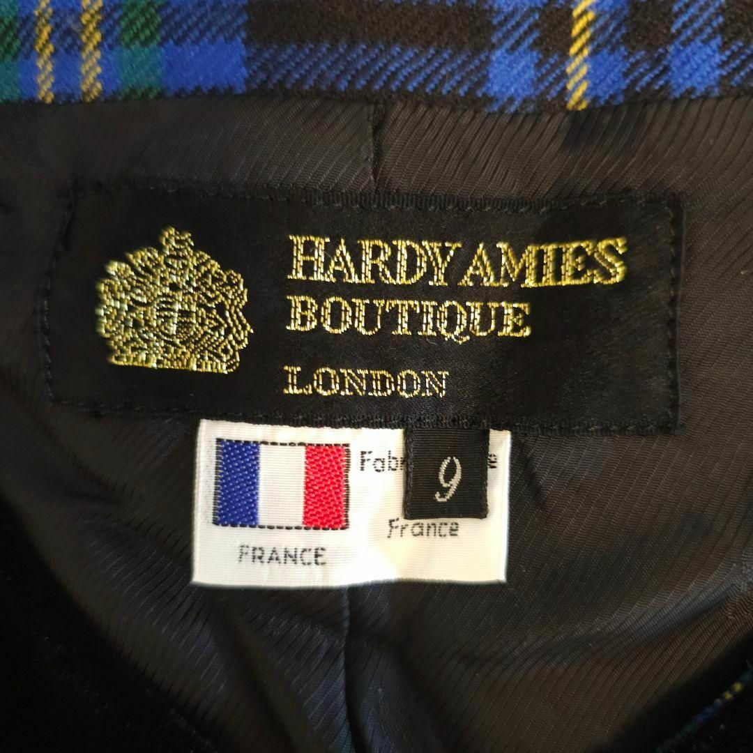 HARDY AMIES LONDON シルクジャケット　スパンコール