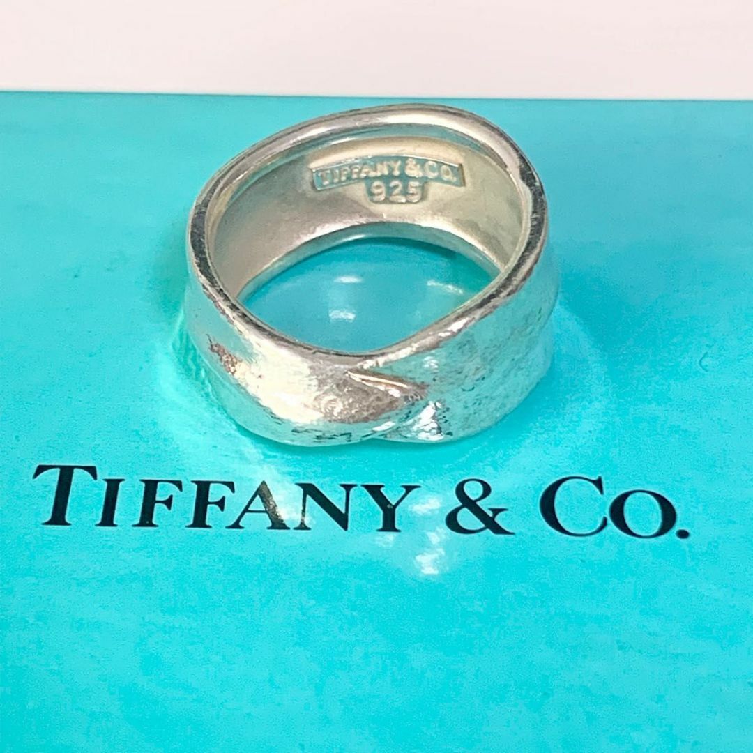 TIFFANY&Co. ティファニー リーフリング ヴィンテージ 廃盤 12号
