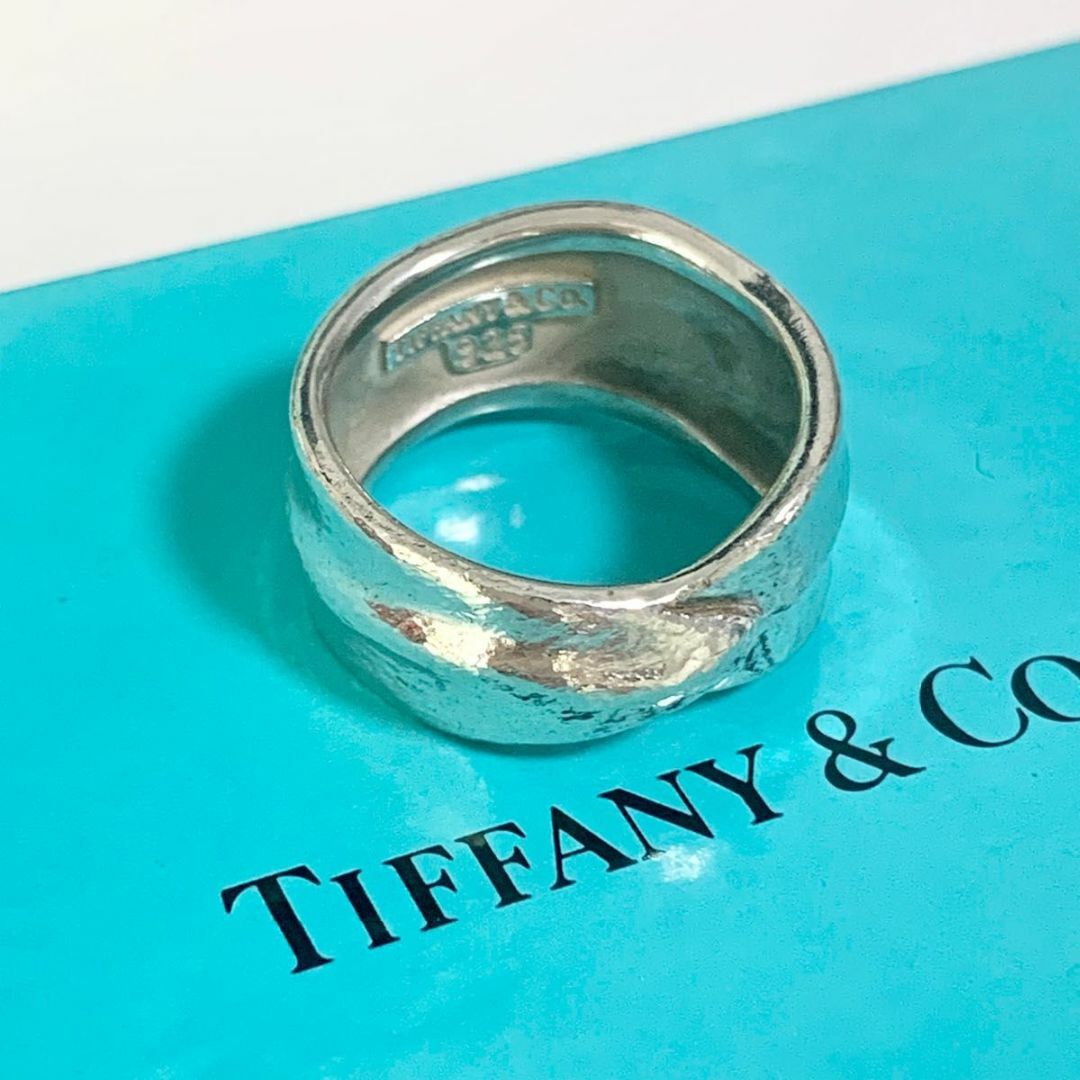 TIFFANY&Co. ティファニー リーフリング ヴィンテージ 廃盤 12号