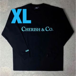 SAPEur CHERISH ＆ CO L/STEE ブラック　XL(Tシャツ/カットソー(七分/長袖))