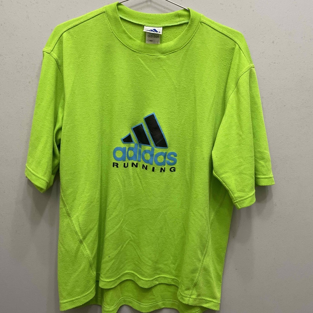 adidas(アディダス)の古着90s adidas ランニングt メンズのトップス(Tシャツ/カットソー(半袖/袖なし))の商品写真