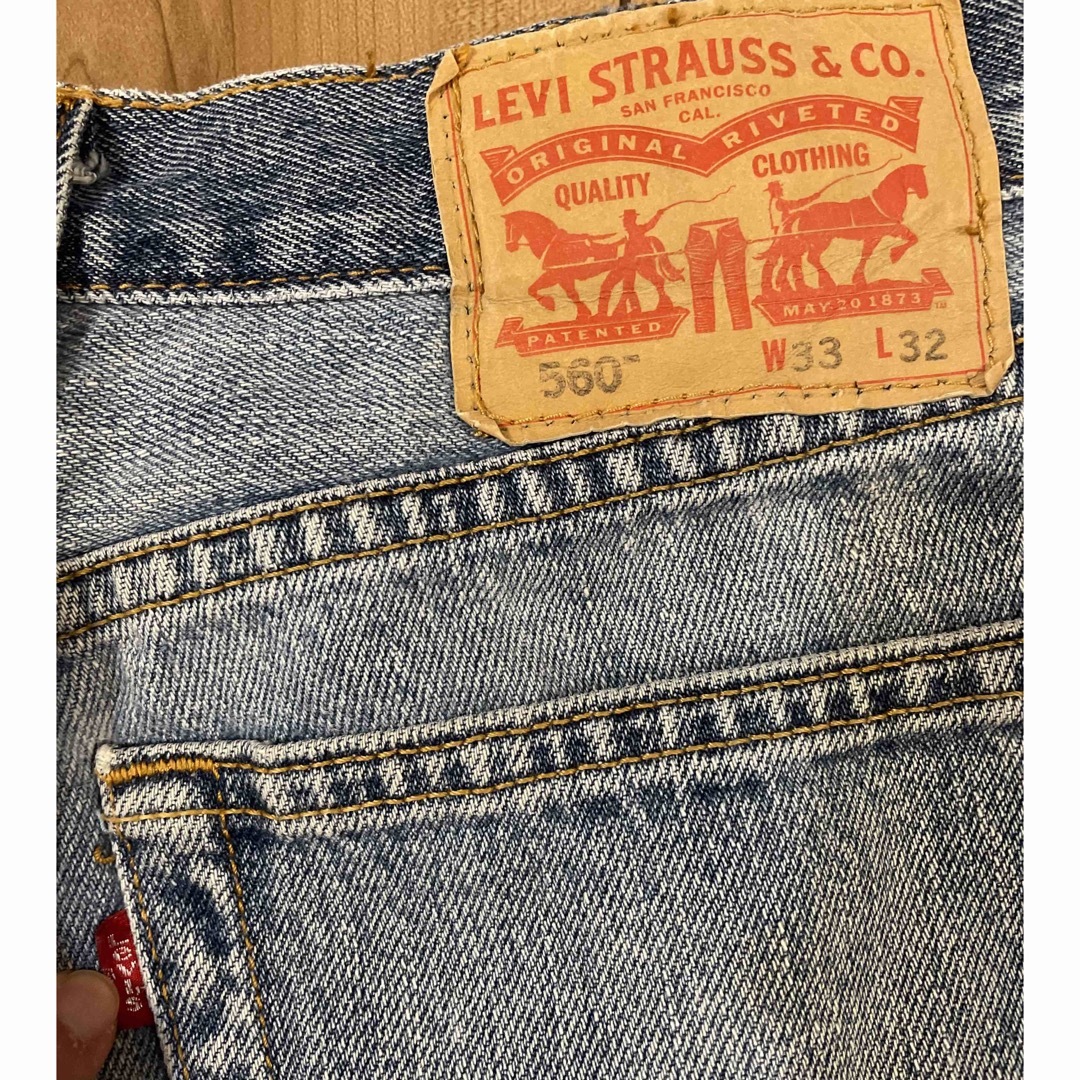 Levi's(リーバイス)の12日削除　Levi’s（リーバイス）560【W33】 レディースのパンツ(デニム/ジーンズ)の商品写真