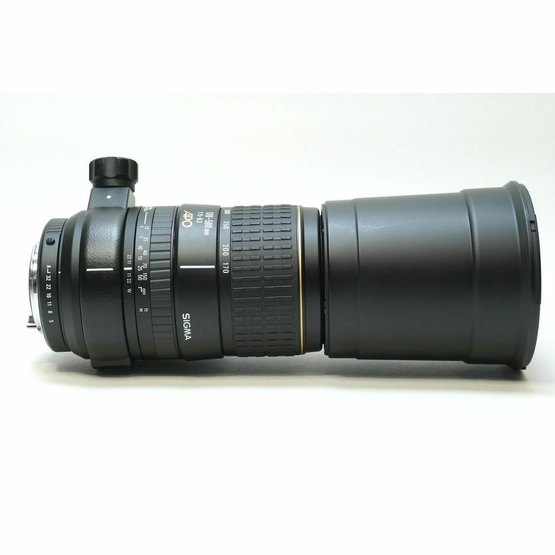 品 シグマ 170-500mm 1:5-6.3 APO 望遠レンズ ケース付