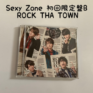 セクシー ゾーン(Sexy Zone)の初回B.Sexy Zone ROCK THA TOWN.Sexy Zone CD(ポップス/ロック(邦楽))
