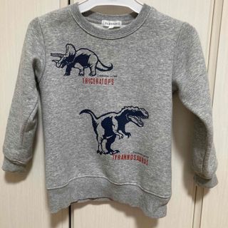 サンカンシオン(3can4on)の恐竜トレーナー　男児　110(Tシャツ/カットソー)