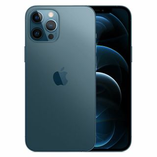 アップル(Apple)の【中古】 iPhone12 Pro Max 128GB パシフィックブルー SIMフリー 本体 スマホ iPhone 12 Pro Max アイフォン アップル apple  【送料無料】 ip12pmmtm1495(スマートフォン本体)