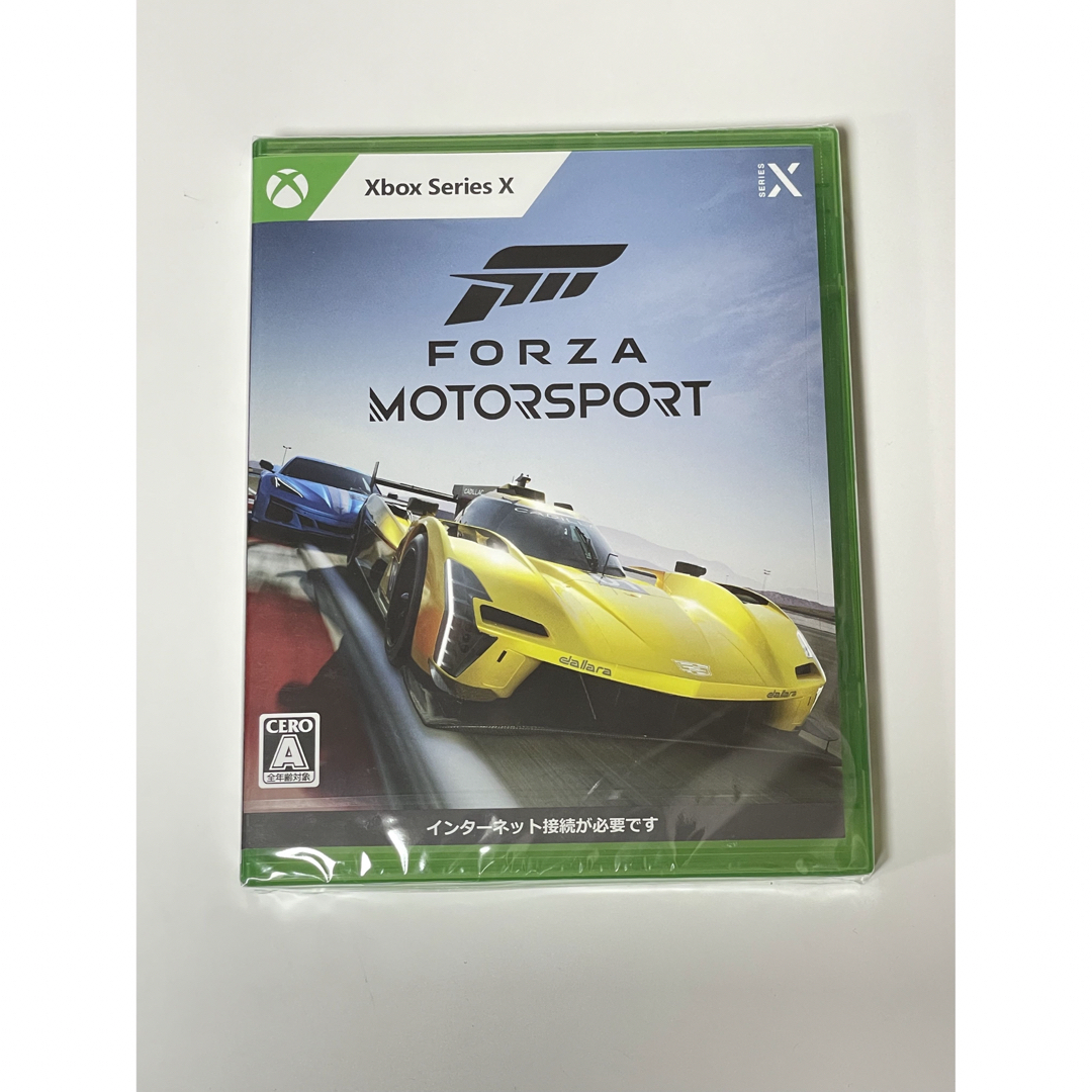 Xbox Series X Forza Motorsport 新品未開封