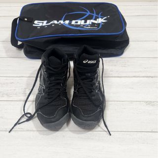 アシックス(asics)の【備品】アシックス ジュニア バスケットボールシューズ ダンクショット(バスケットボール)