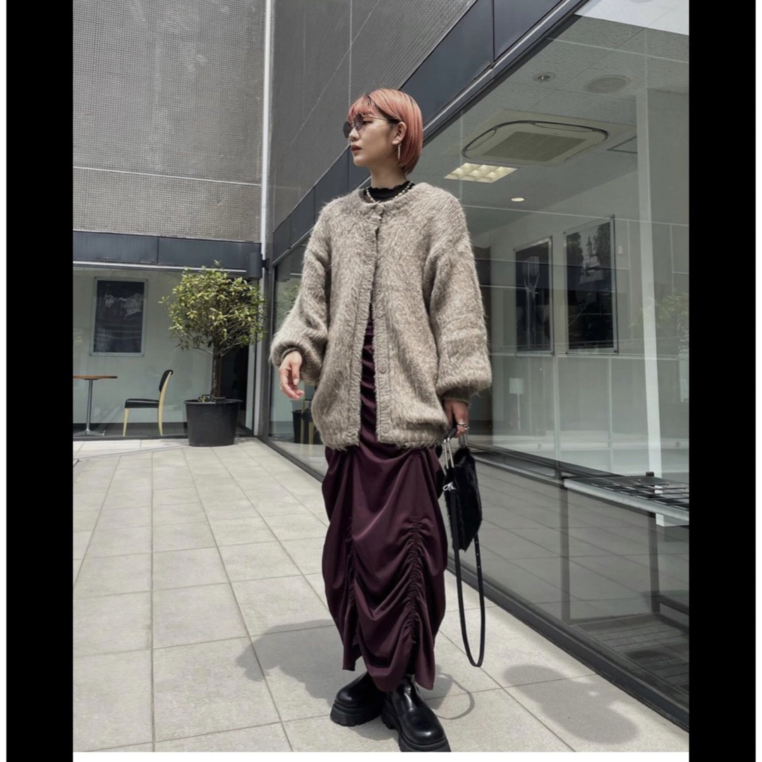 Ameri VINTAGE - Ameri 新品♡ 2WAY MOHAIR SHAGGY KNIT♡の通販 Ameri VINTAGE - Ameri 新品♡ 2WAY MOHAIR SHAGGY KNIT♡の通販
