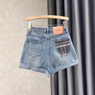 大きいサイズ レディース ショートパンツ　デニム　小さいサイズ　 新品(ショートパンツ)