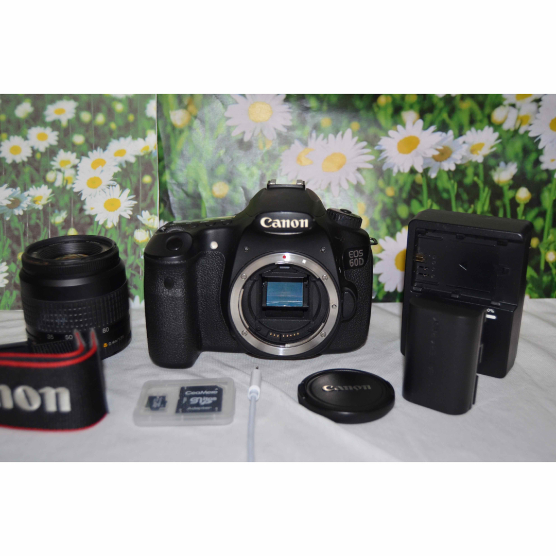 ❤️高画質❤️ Canon EOS 60D ダブルズームキット　新品未使用