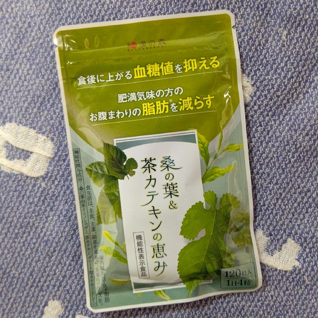 和漢の森 - 和漢の森 桑の葉&茶カテキンの恵み 120粒入の通販 by