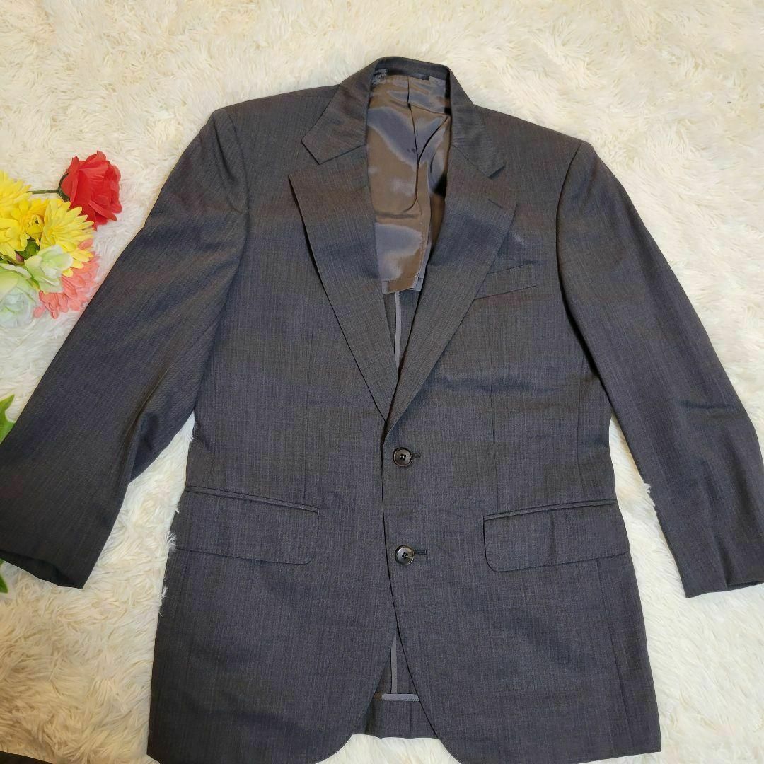 BURBERRY グレー 大人かっこいい スーツ セットアップ ジャケット