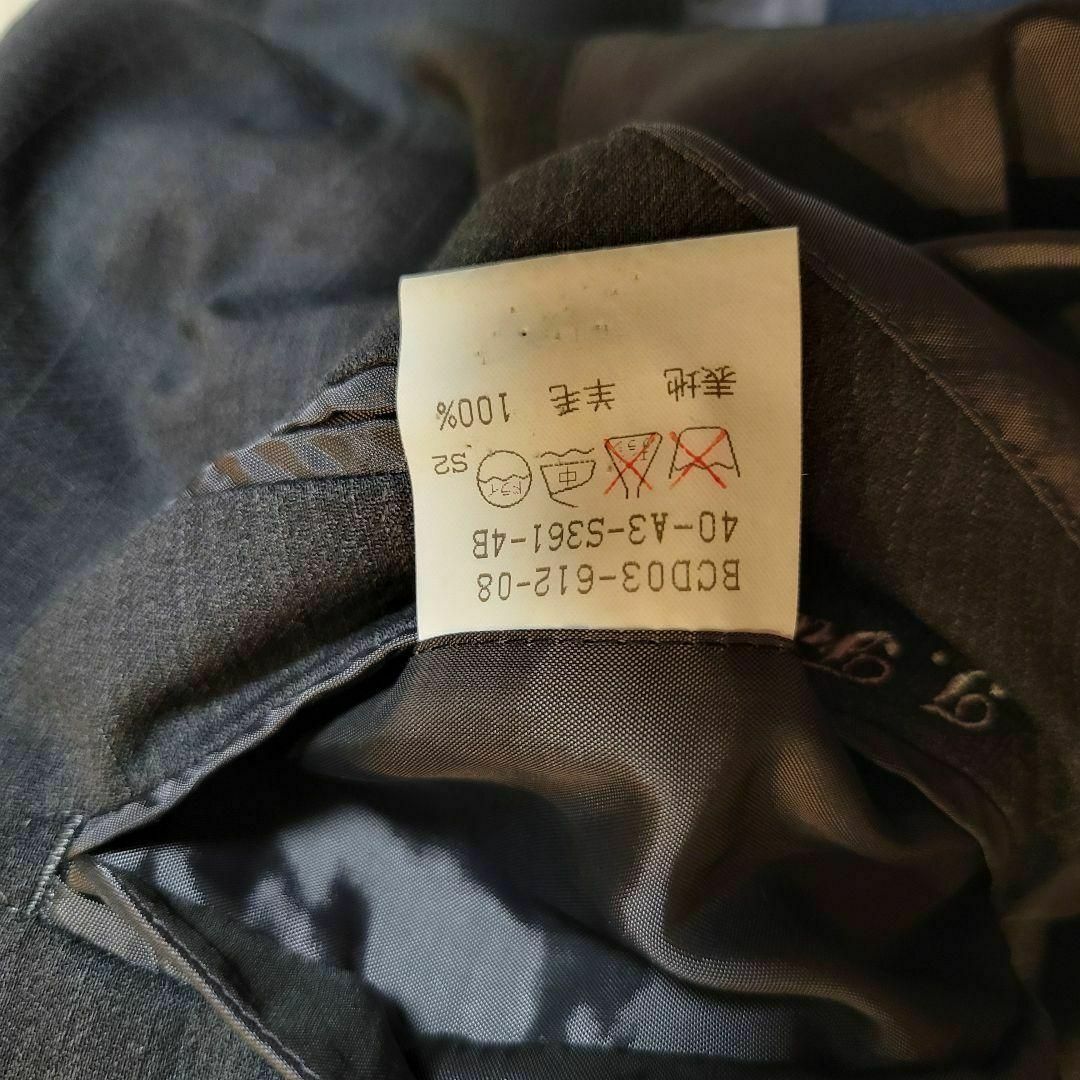BURBERRY グレー 大人かっこいい スーツ セットアップ ジャケット