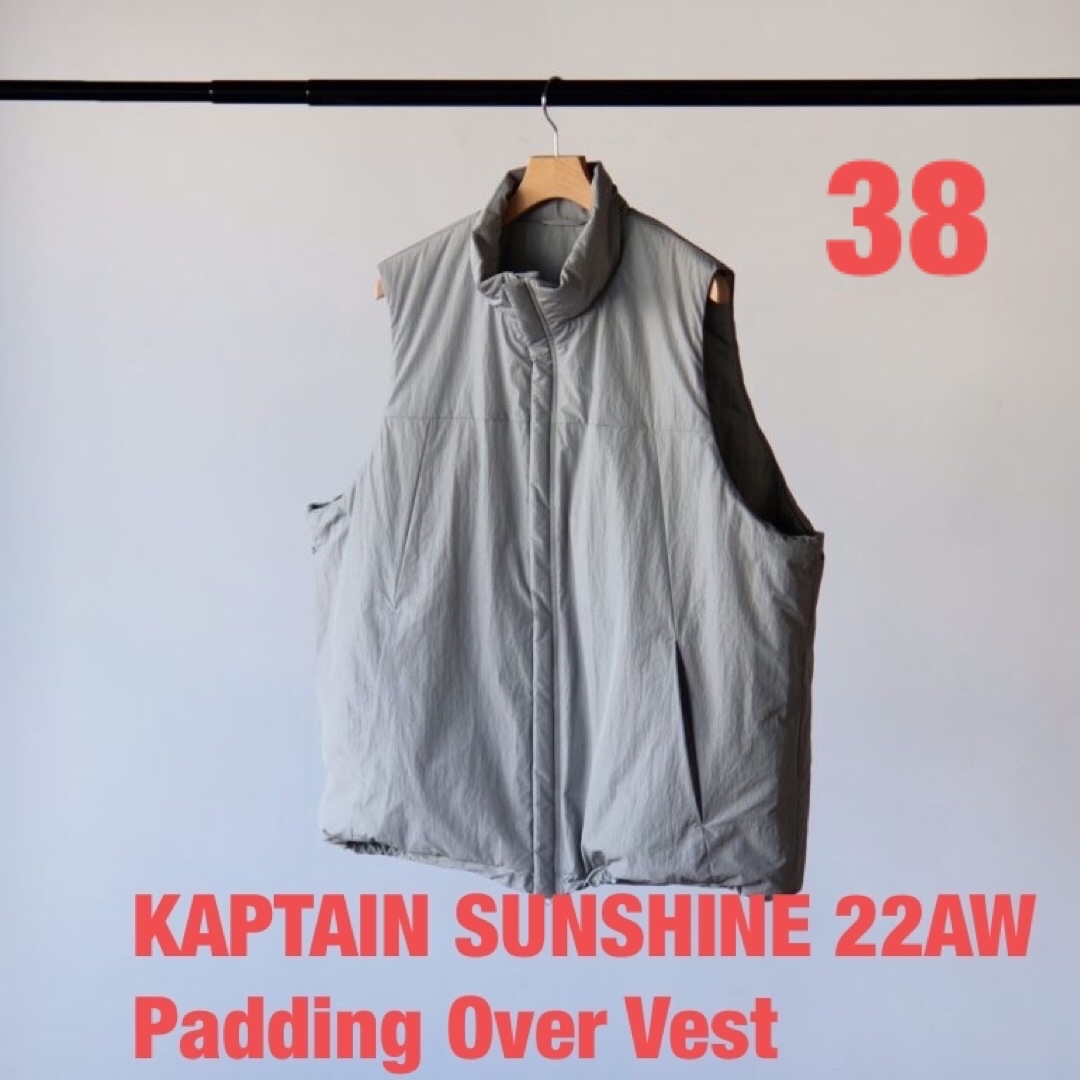 KAPTAIN SUNSHINE 22AW Padding Over Vest