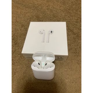 アップル(Apple)のAirPods エアーポッズ MMEF2J/A アップル(ヘッドフォン/イヤフォン)